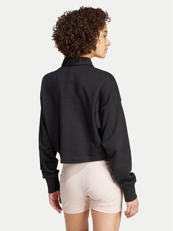 adidas adidas Mikina ALL SZN French Terry IX3806 Čierna Regular Fit