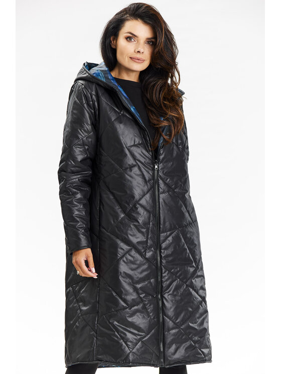 Awama Awama Dámská bunda A685 Černá Basic Fit