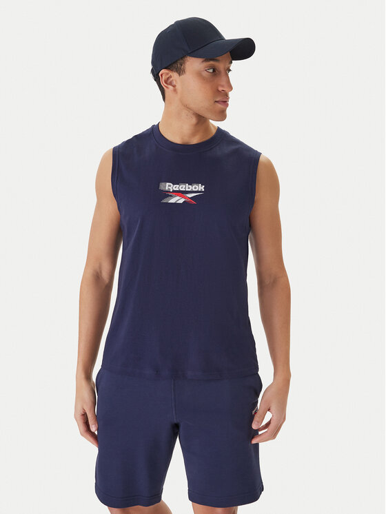 Reebok Reebok Trikó Bradshaw RK25560CCM Sötétkék Regular Fit