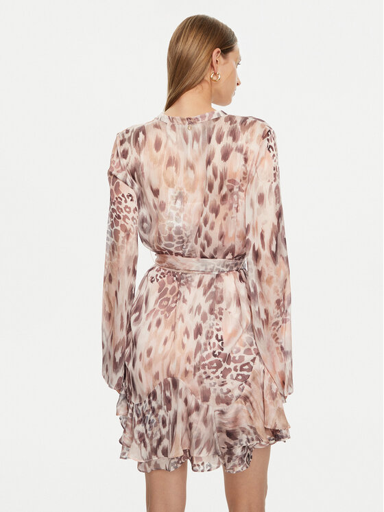 Guess Guess Hemdkleid W5RK35 WDW82 Rosa Regular Fit