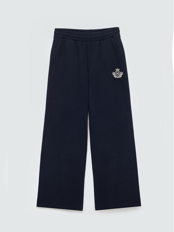 BIG STAR BIG STAR Spodnie dresowe FOTYNAP Granatowy Basic Fit