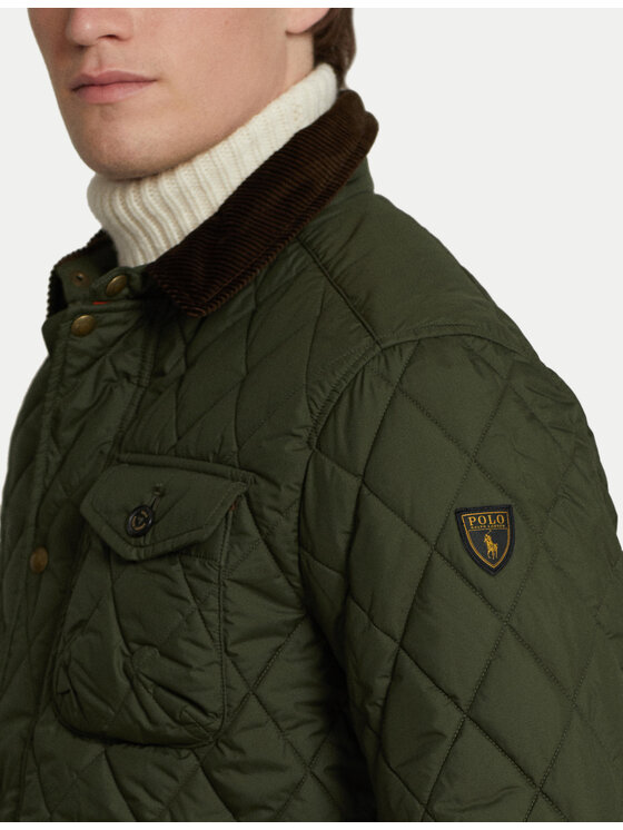 Polo Ralph Lauren Polo Ralph Lauren Μπουφάν μεταβατικό 710847071001 Πράσινο Regular Fit