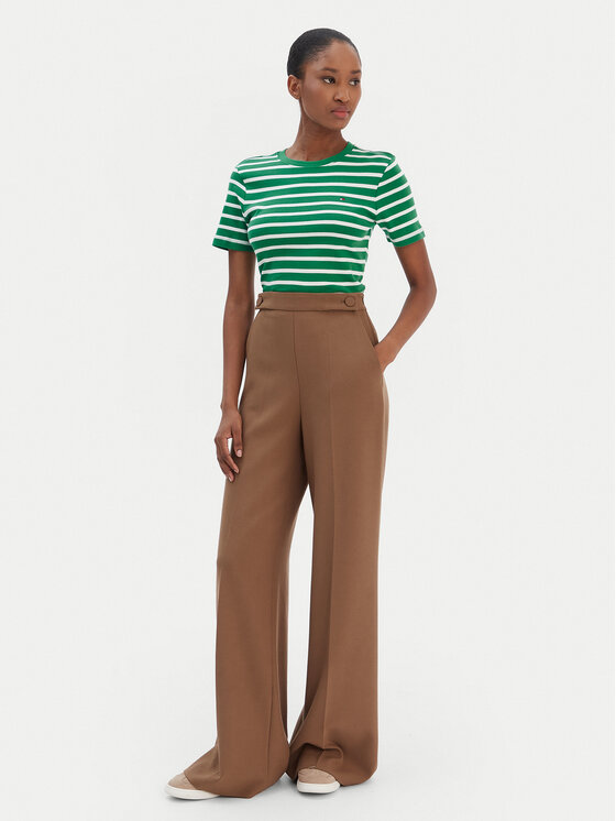 Tommy Hilfiger Tommy Hilfiger Marškinėliai New Cody WW0WW40587 Žalia Slim Fit