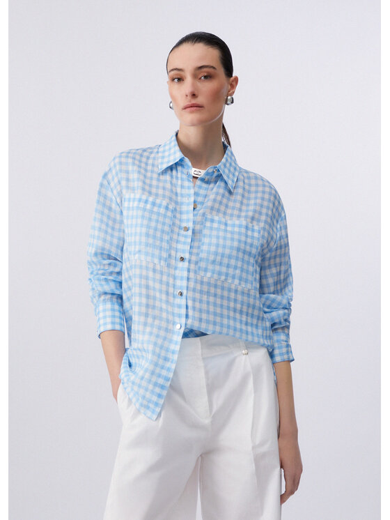 Liu Jo Liu Jo Camicia WA6302T9426P9242 Blu Regular Fit