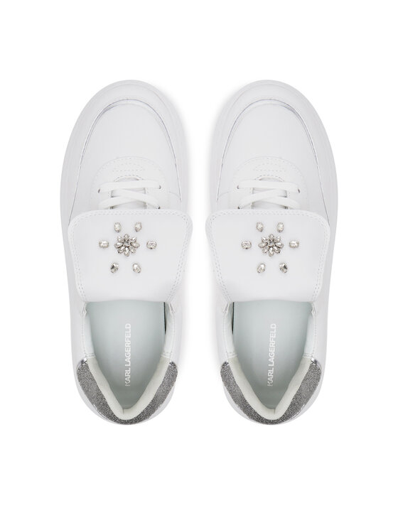 KARL LAGERFELD KARL LAGERFELD Sneakersy KL63519 Bílá