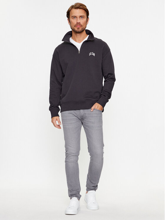 Lee Lee Πουλόβερ 112341671 Μαύρο Relaxed Fit