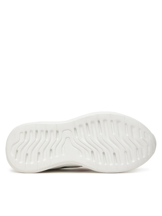 Tommy Hilfiger Tommy Hilfiger Sneakersy Flag Low Cut Lace-Up/Velcro T1X9-34369-1843 S Bílá