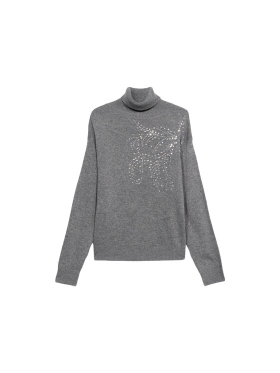 Oltre Oltre Cardigan M507J005269N013 Grigio Regular Fit