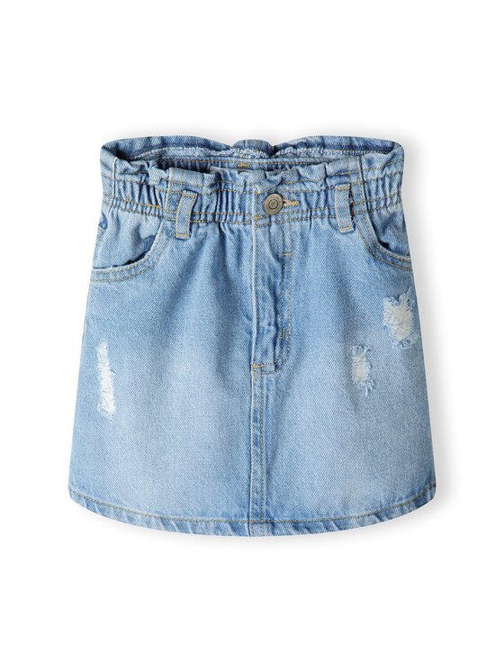 minoti minoti Spódnica jeansowa 18SKIRT 40 Niebieski Regular Fit