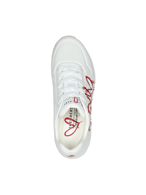 Skechers Skechers Sneakers x JGoldcrown: Uno — Dripping In Love Bianco