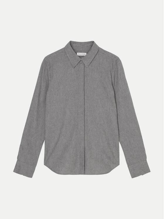 Marc O'Polo Marc O'Polo Camicia 409 0896 42451 Grigio Regular Fit