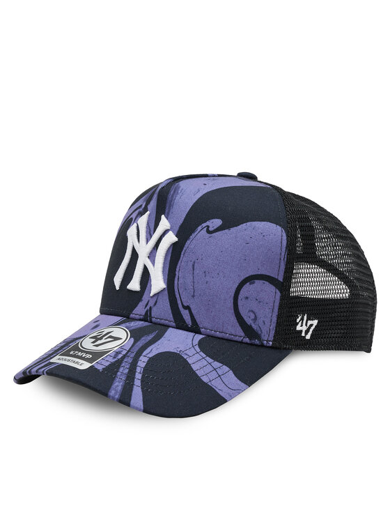 Șapcă 47 Brand Mlb New York Yankees Enamel Twist Mesh '47 Mvp Dt B-ENLDT17PTP-PP Violet