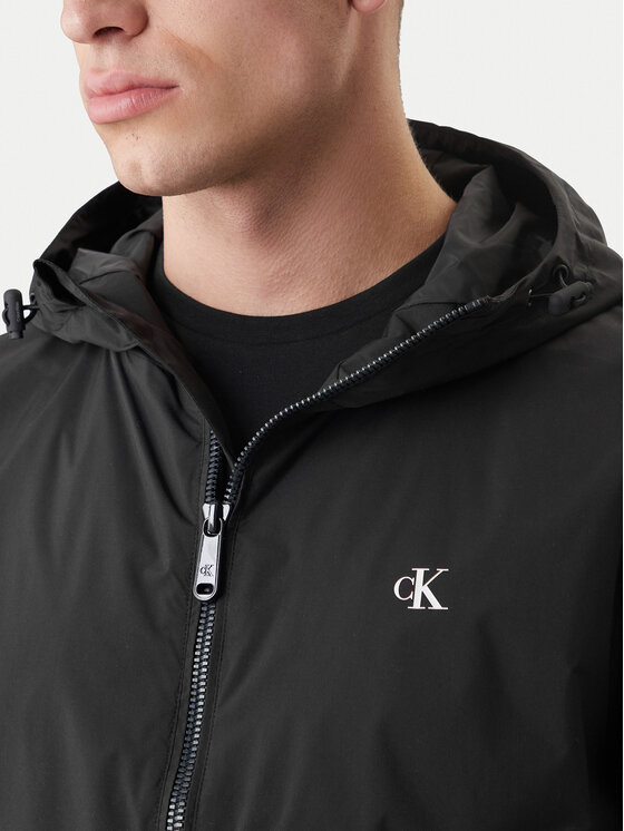 Calvin Klein Jeans Calvin Klein Jeans Vetrovka Harrington LV04RF521G Čierna Regular Fit