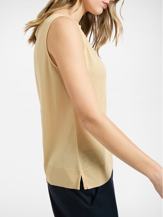 Elena Mirò Elena Mirò Top G095Z000616N012 Crema Regular Fit