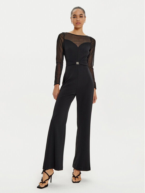 Rinascimento Rinascimento Jumpsuit CFC0121149003 Schwarz Regular Fit