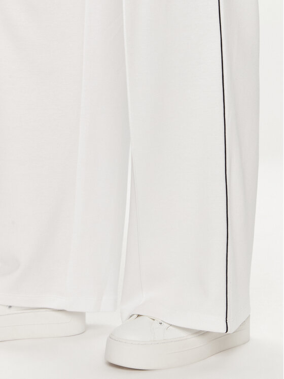 Tommy Hilfiger Tommy Hilfiger Sportinės kelnės UW0UW05237 Balta Relaxed Fit