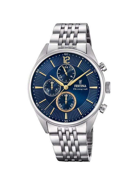 Festina Festina Zegarek 20285/3 Srebrny