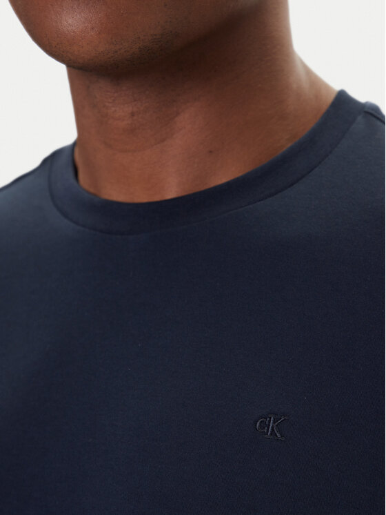 Calvin Klein Calvin Klein Тениска с дълъг ръкав LV04LD227G Тъмносин Regular Fit