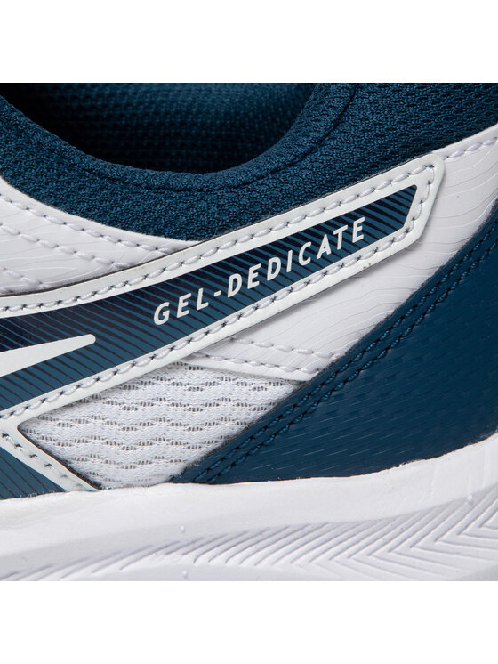Asics Asics Παπούτσια Τένις Gel-Dedicate 6 Clay 1041A080 Λευκό