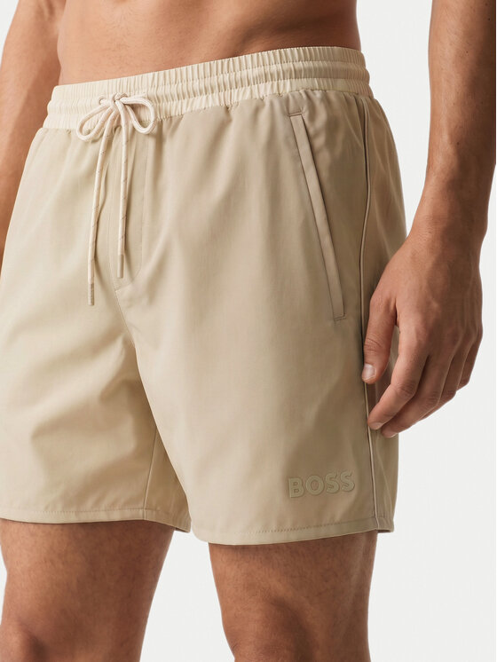 BOSS BOSS Pantaloncini da bagno Starfish 50514429 Beige Regular Fit