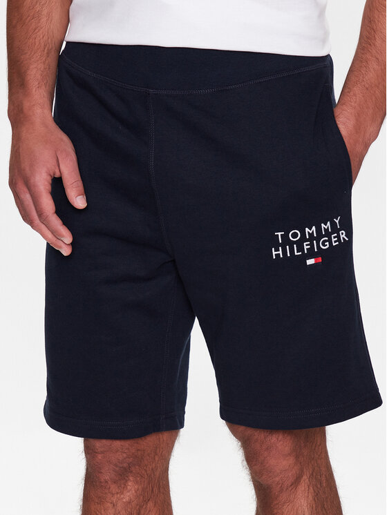Tommy Hilfiger Tommy Hilfiger Спортивні шорти UM0UM02881 Cиній Regular Fit