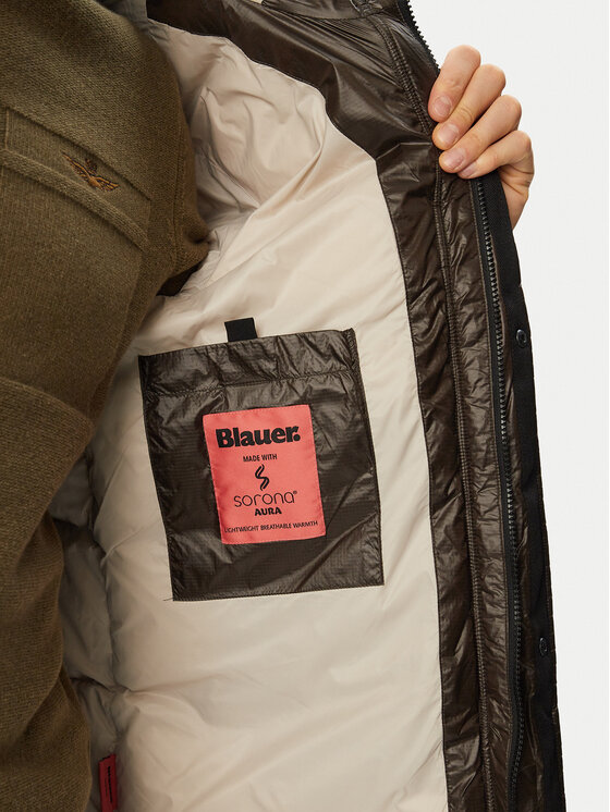 Blauer Blauer Зимно яке Aldrich 26WBLUK02350 Кафяв Regular Fit