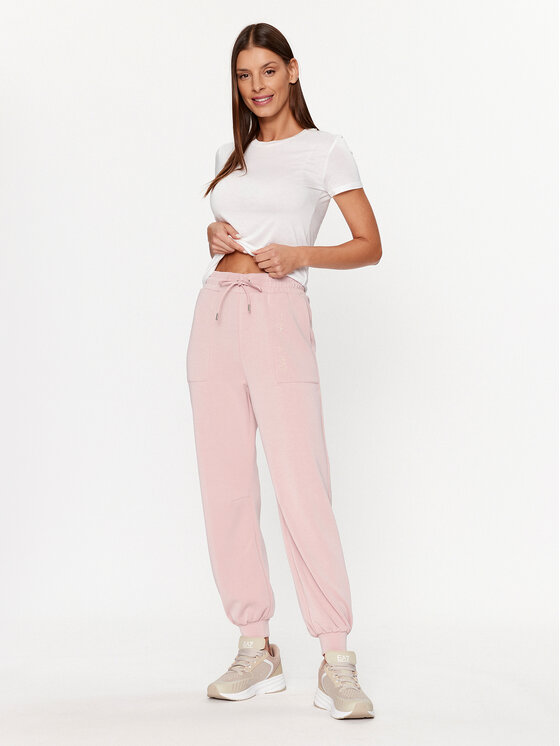 EA7 Emporio Armani EA7 Emporio Armani Melegítő alsó 6RTP54 TJDCZ 1418 Rózsaszín Regular Fit