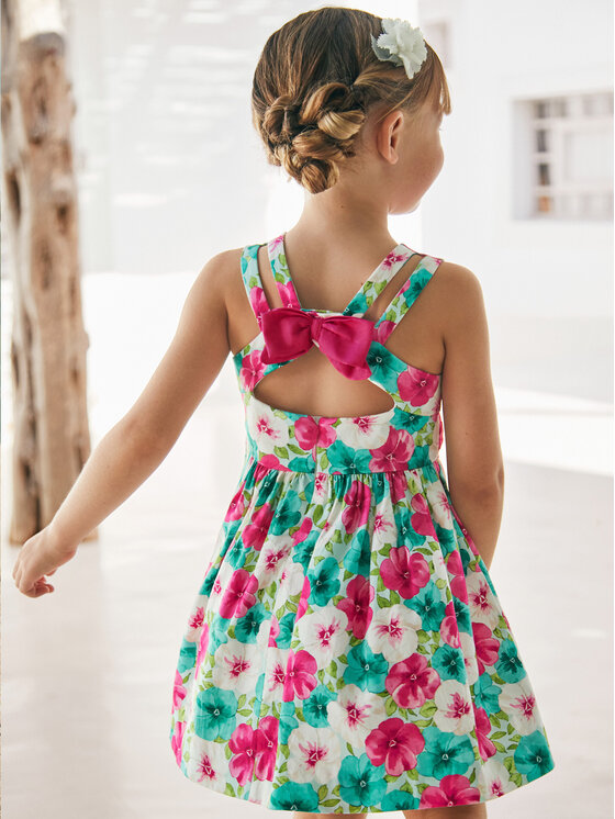 Mayoral Mayoral Sommerkleid 03919 Rosa Regular Fit