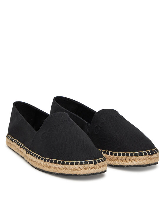 Calvin Klein Calvin Klein Espadrile Espadrille - He HW0HW02384 Črna