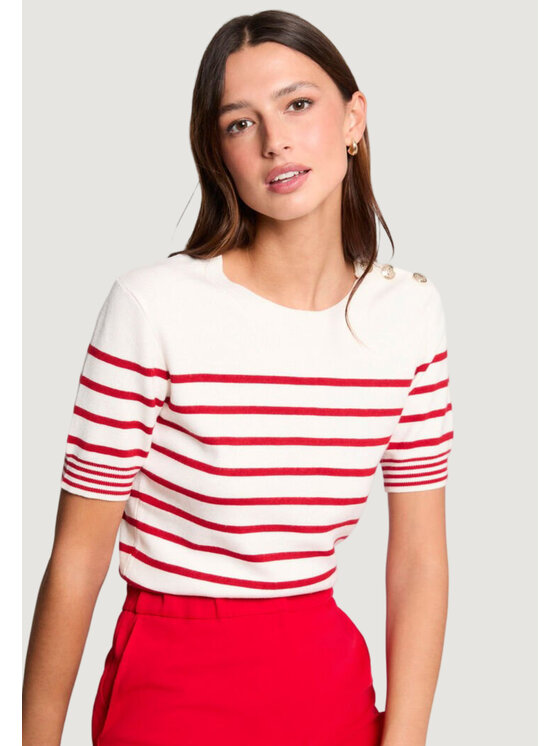 Morgan De Toi Morgan De Toi Maglione 251-MTERI Beige Casual Fit