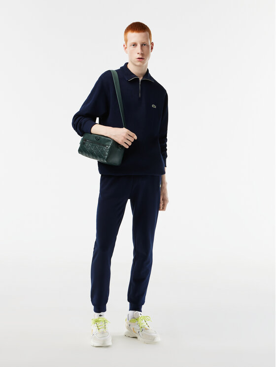 Lacoste Lacoste Bluza SH1927 Granatowy Classic Fit