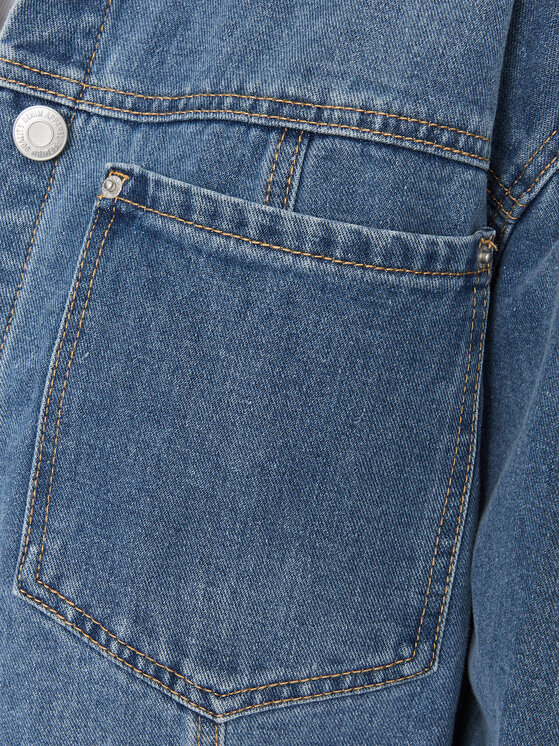 Vero Moda Vero Moda Jeansová bunda Josie 10294181 Modrá Relaxed Fit