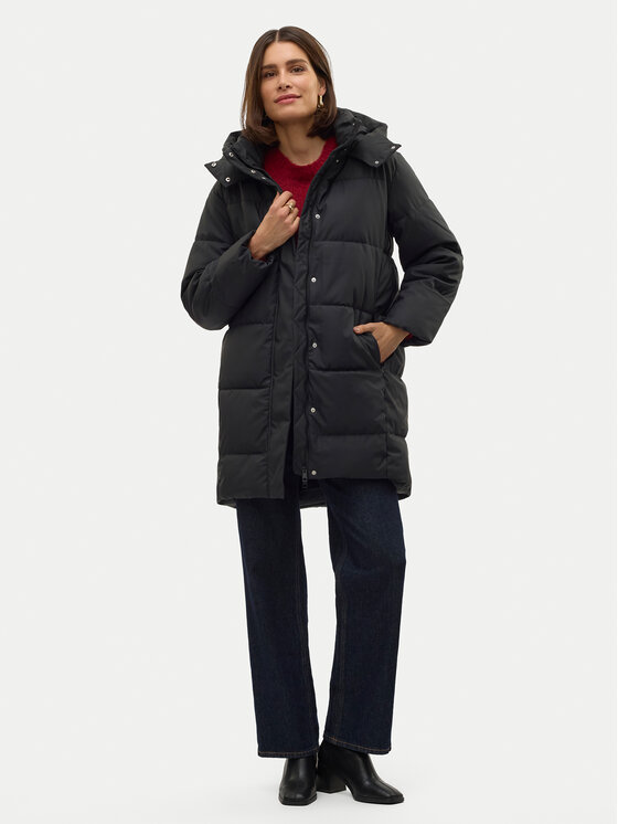 Vero Moda Vero Moda Μπουφάν χειμωνιάτικο Greta Kylie 10311317 Μαύρο Regular Fit