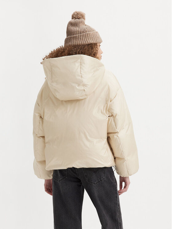 Levi's® Levi's® Vatovaná bunda Pillow Bubble A5880-0003 Écru Relaxed Fit