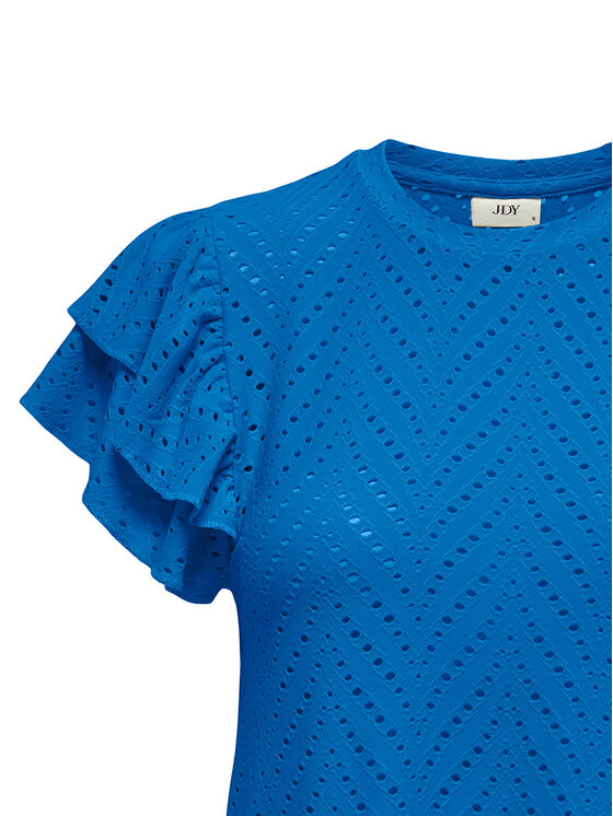 JDY JDY Blúzka Carla 15351452 Modrá Regular Fit