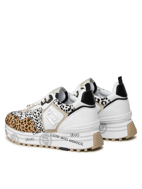 Liu Jo Liu Jo Sneakersy Maxi Wonder 01 BF3003 PX131 Beżowy