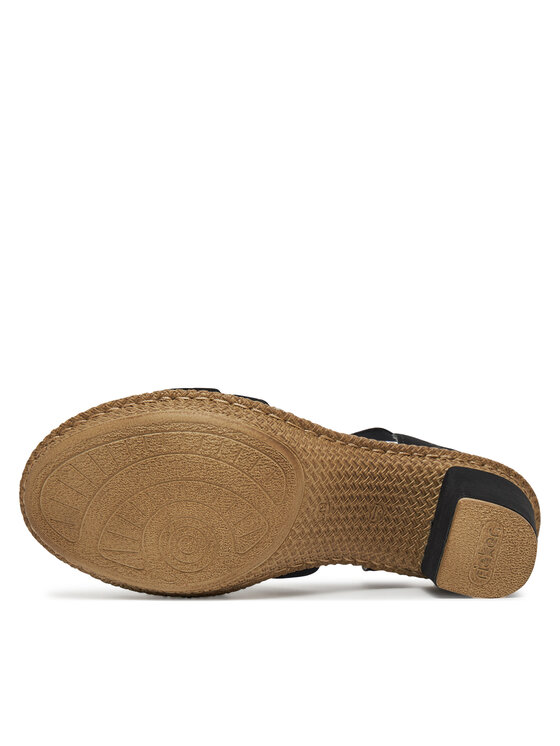 Rieker Rieker Sandalen 66526-00 Schwarz