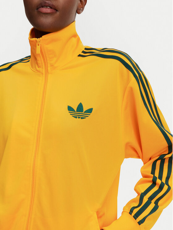 adidas adidas Bluza adicolor Classic Firebird JP2300 Żółty Loose Fit