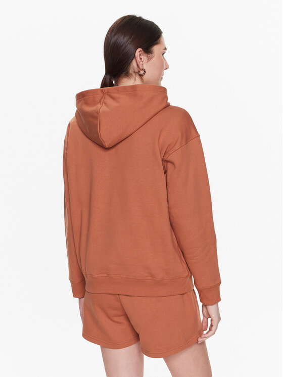 New Balance New Balance Bluza Athletics Nature WT23554 Brązowy Oversize