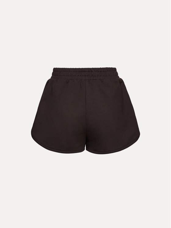La Mania La Mania Športové kraťasy LINA Tmavo hnedá Basic Fit