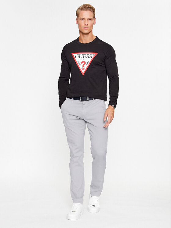Guess Guess Hosszú ujjú M2YI31 I3Z14 Fekete Regular Fit