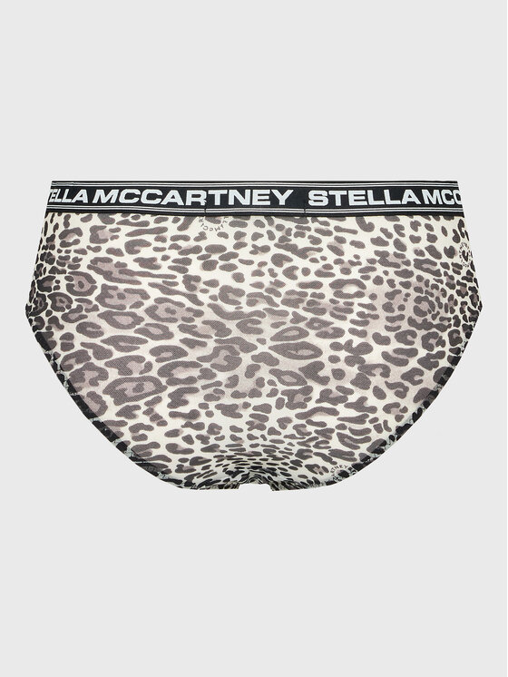 Stella McCartney Stella McCartney Класически бикини с висока талия Animal S6LA61110.00812 Черен