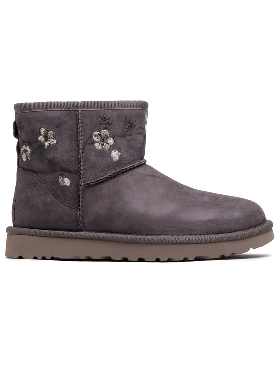 Ugg Ugg Śniegowce W Classic Mini Blossom 1117317 Szary