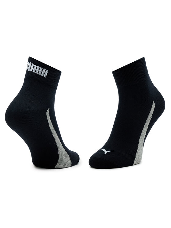Puma Puma Set di 3 paia di calzini lunghi unisex Unisex Lifestyle Quarter 3P 907952 Bianco