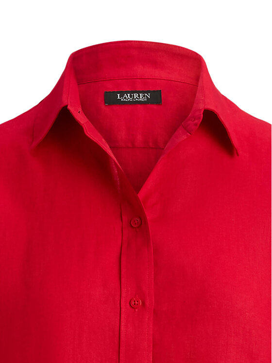 LAUREN RALPH LAUREN LAUREN RALPH LAUREN Сорочка 200782777073 Червоний Relaxed Fit