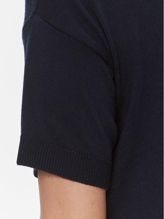 United Colors Of Benetton United Colors Of Benetton Majica 103CD102M Mornarsko modra Regular Fit