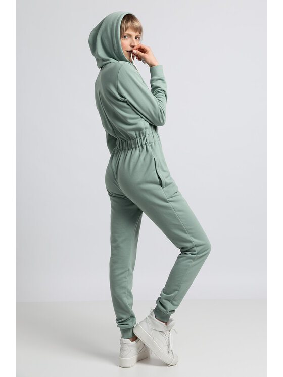LaLupa LaLupa Kombinezon LA059 Zielony Comfortable Fit