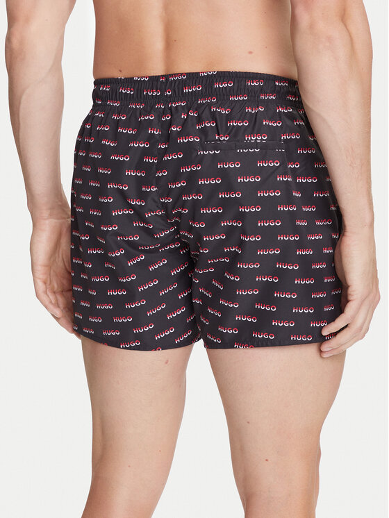 HUGO HUGO Szorty kąpielowe Dody 50545401 Czarny Regular Fit