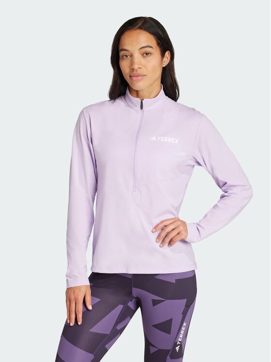 adidas adidas Bluza techniczna Terrex Multi Climacool Fioletowy Regular Fit