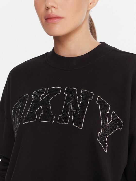 DKNY Sport DKNY Sport Mikina DP5T1462 Černá Regular Fit